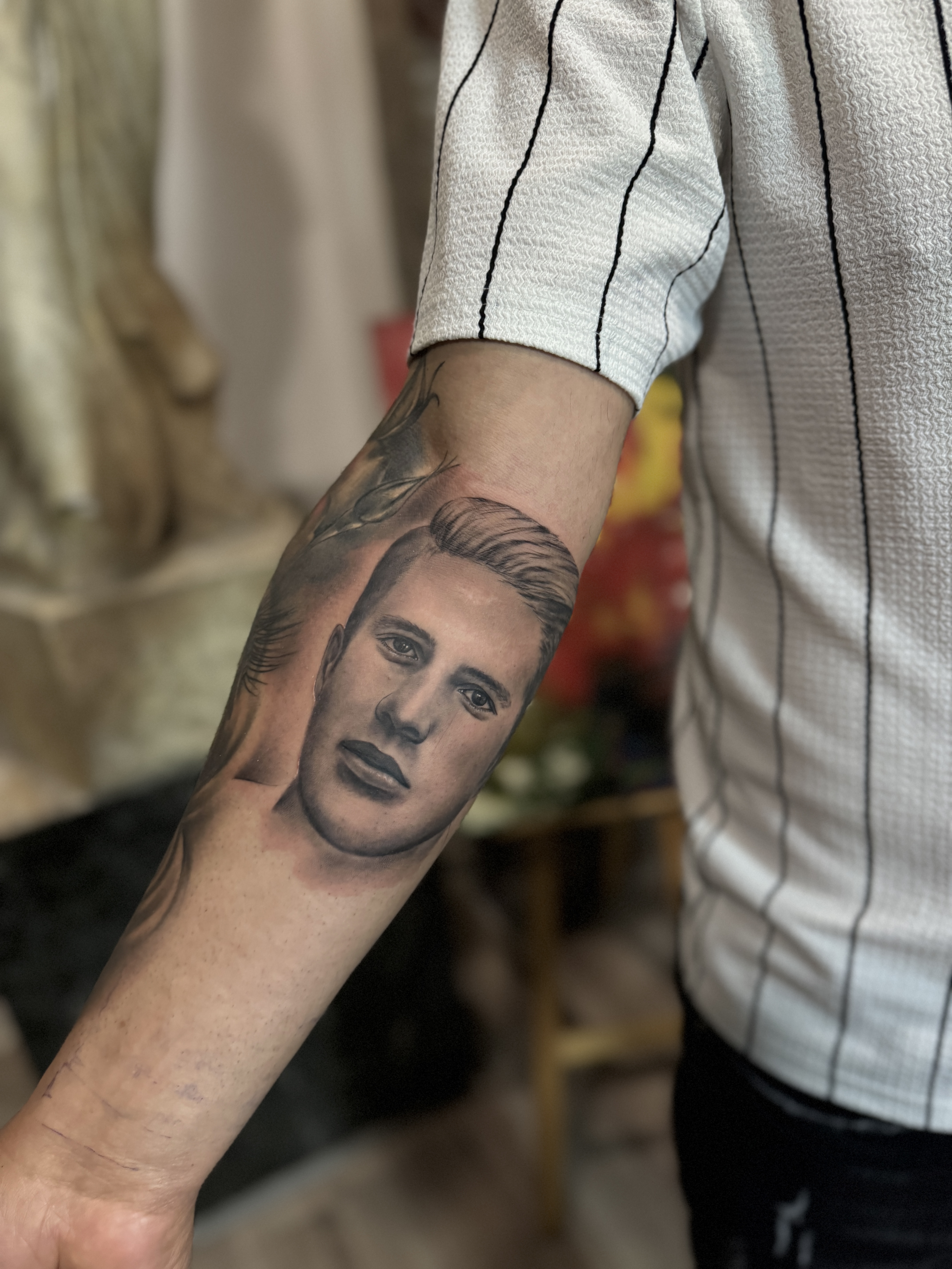 Portrait tattoo example